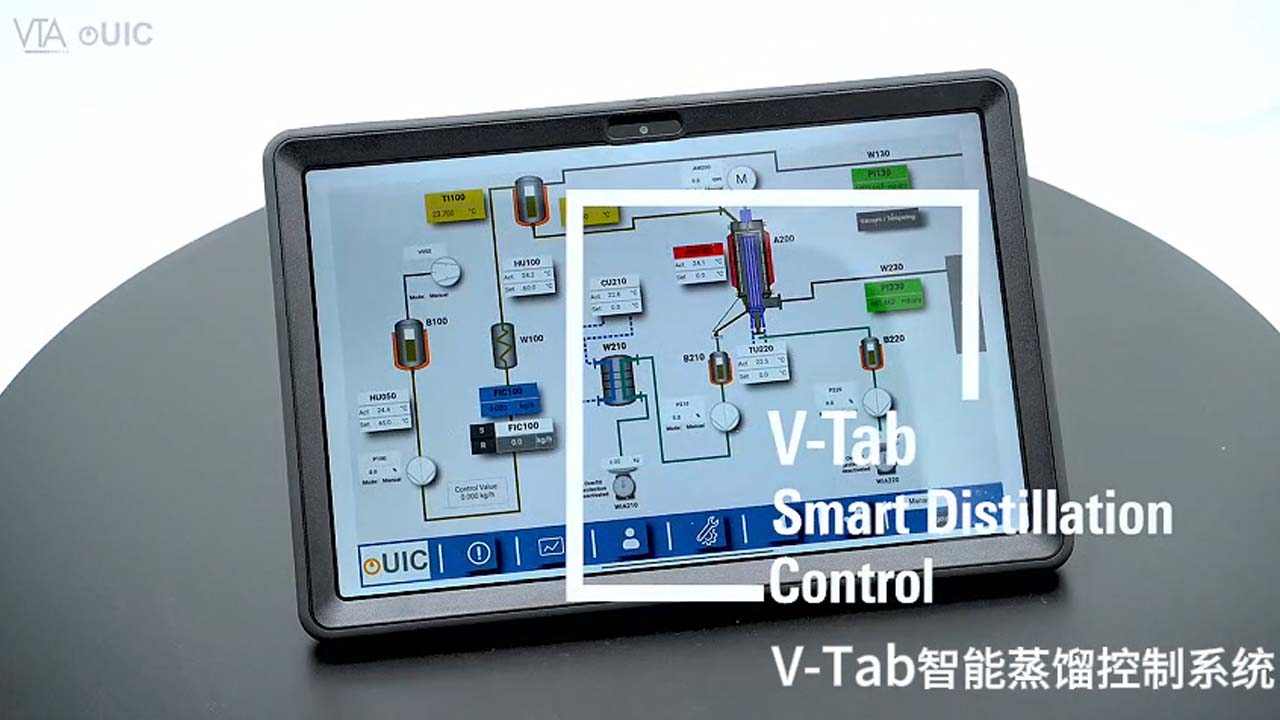V-tab智能蒸馏控制系统